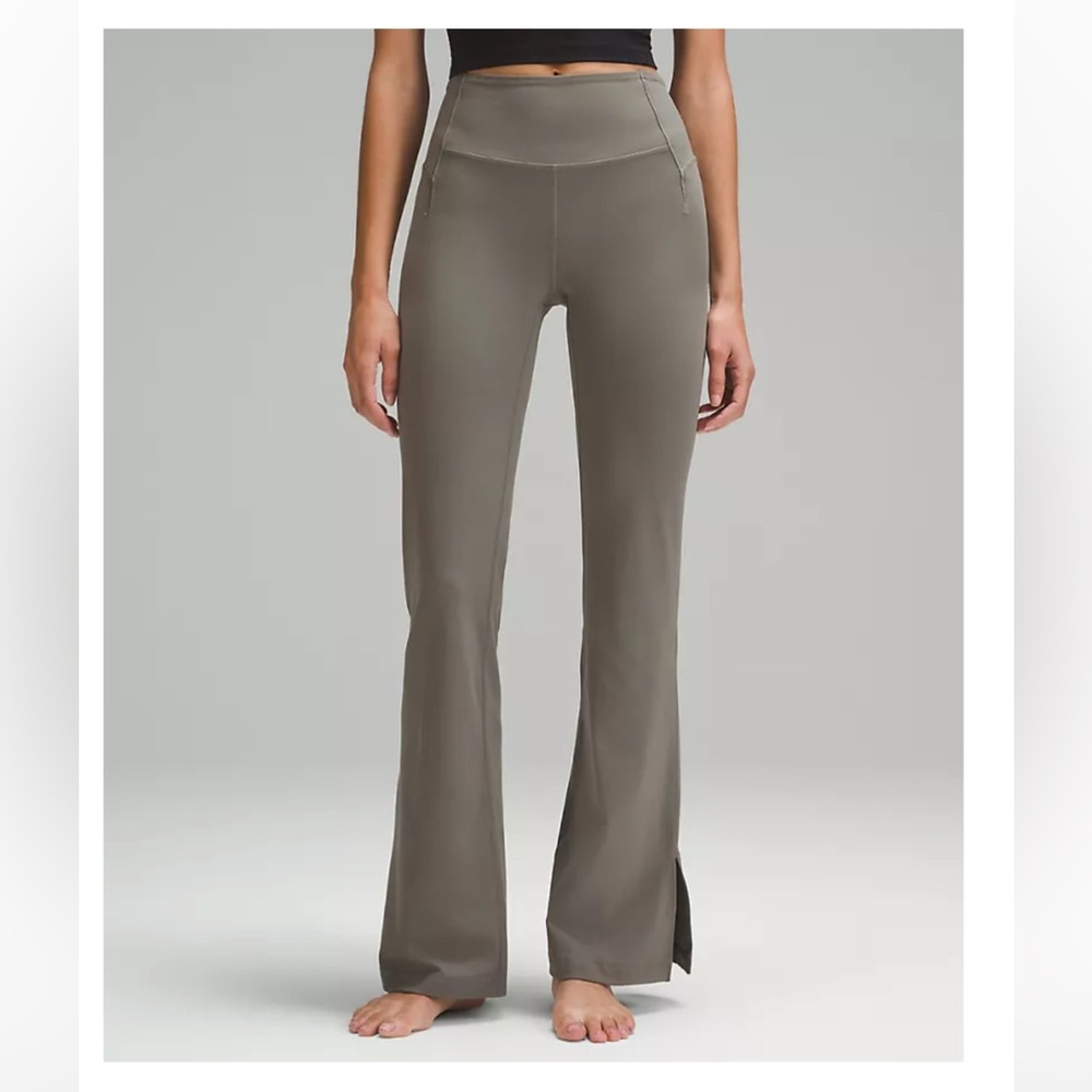 Groove High-Rise Split-Hem Flared Pant *Nulu